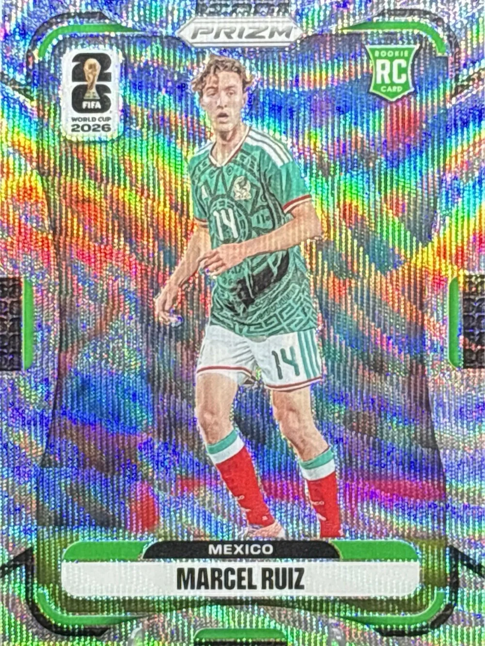 Panini Prizm Marcel Ruiz Rookie Soccer Trading Card - Prizm
